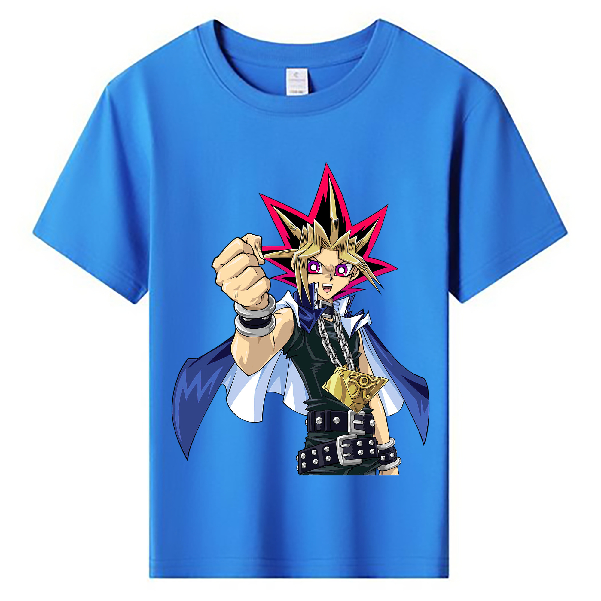（画像用） 遊☆戯☆王 Yu-Gi-Oh! 綿100％キッズTシャツ（フロントプリント）